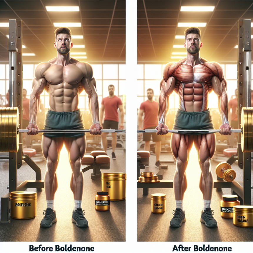Boldenone's effect on muscle mass increase