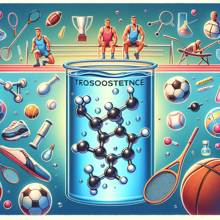Aqueous testosterone suspension as doping in the sports world