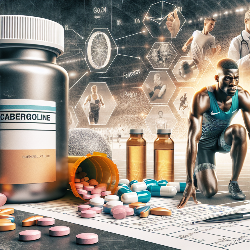 Cabergoline and managing fatigue in high-level athletes