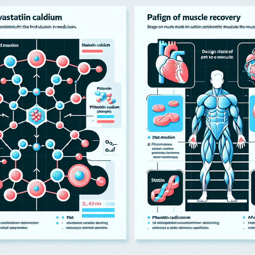 Pitavastatin calcium and its influence on muscle recovery post-exercise