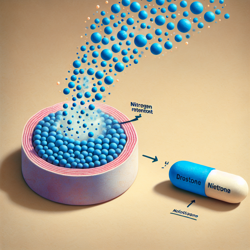 Nitrogen retention enhanced by drostanolone pillole