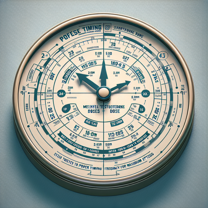 Timing of methyltestosterone doses for maximum effectiveness