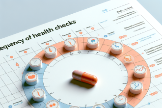 Frequency of health checks during andriol