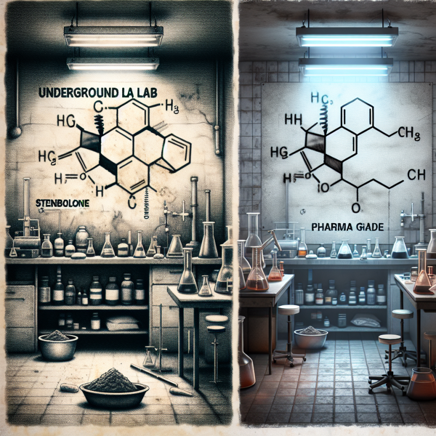 Underground lab stenbolone vs pharma grade